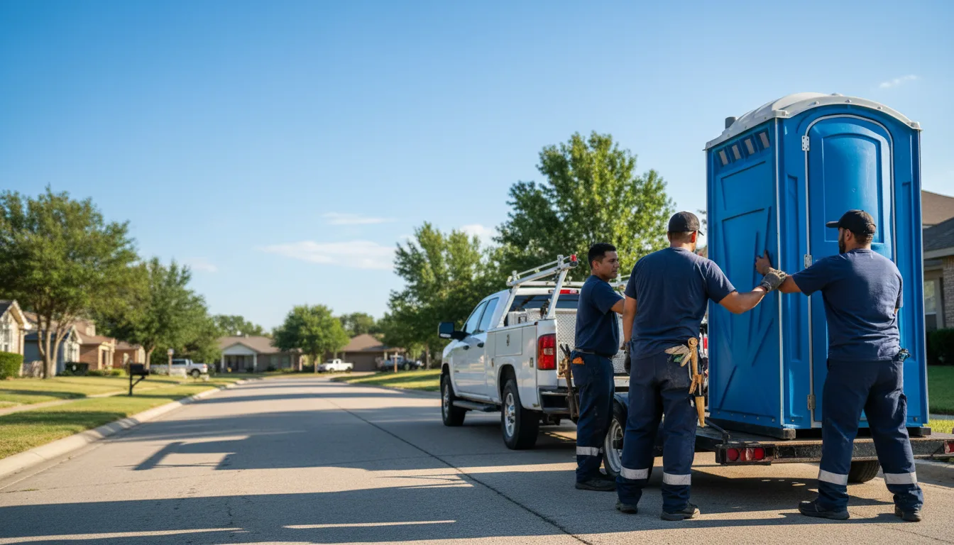 Portable Toilet Rental in Sheppard Afb, TX near me
